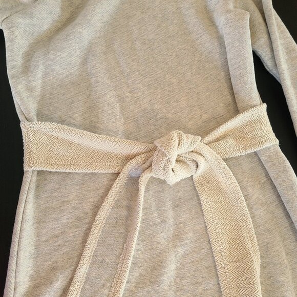 Roolee Mom Cotton Dress Bump Friendly Cream Comfortable Medium NWT Minimal - Picture 9 of 9